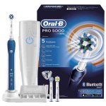 Oral-B Pro 5000 Cross Action Electric Rechargeable Toothbrush with Bluetooth Connectivity Powered by Braun