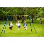 Delta Double Swing and See Saw Set