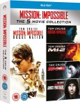 Mission Impossible - 1-5 Boxset Blu-ray £9.99 @ Zavvi