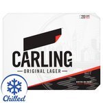 40 cans of Carling or Strongbow 440ml), 50p a can