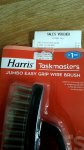 Harris Easy Grip Wire Brush