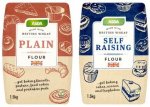 ASDA Plain & Self Raising Flour 1.5kg Now 67p @ Asda