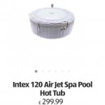 Intex 120 Air Jet Spa Pool Hot tub