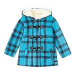 RJR John Rocha boys blue check coat