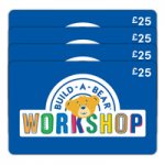 BUILD-A-BEAR 4 x £25 Gift E-Card Ticket only £69.99 from COSTCO (£73.49 for non-members)