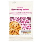 Tesco value roasted and salted cashew nuts