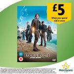 Get Star Wars Rogue One DVD Blu-ray wys £50 online