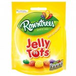Rowntrees jelly tots and fruit pastilles 150g sharing bag just 10p rrp £1 @ poundstretcher