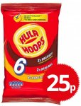 Hula hoops meaty variety pack of 6 just 25p rrp £1 at Poundstretcher