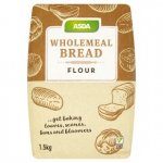 Asda wholemeal strong flour (for bread) 1.5kg - online and instore