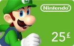 Nintendo E-Shop £25 voucher further 5% with Facebook code