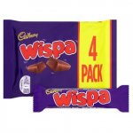 Cadbury Wispa Chocolate Bars 4 Pack (120g)