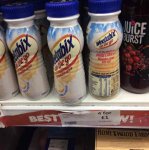 weetabix on the go breakfast drink 29p each or 4 for £1 Heron instore