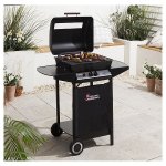 Landmann Grillchef 2 Burner Gas BBQ, Black