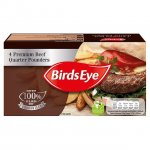 Birds Eye Premium Beef Quarter Pounders (4 = 454g)