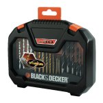 Black & Decker 30-Piece Drill and Screwdriver Accessory Set with code