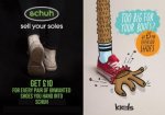 Donate your shoes to Schuh and receive a £10 voucher
