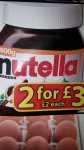2 x 400g Nutella