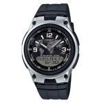 Casio Collection Men's Watch with 10-year battery, world time function, 3 daily alarms, etc (AW-80-1A2VEF) =