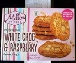Millie's White Choc & Raspberry Cookies £1.50 @ Iceland