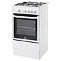 Indesit Gas Cooker with Gas Grill and Gas Hob, I5GG(W)/UK