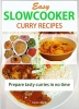 Easy slow cooker curry recipes: Prepare tasty curries in no time (More Books In Comments) Kindle