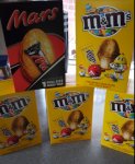 Mars & M&M Easter eggs