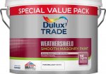 Dulux Weathershield Masonry paint 7.5ltr