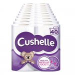 Cushelle Toilet Roll 40 Pack (incl VAT) 24p per roll 24/4 - 14/5