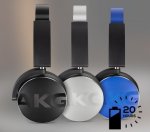 AKG Y50BT Bluetooth Wireless Headphones (Black/Silver/Blue)