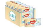 Huggies Pure Baby Wipes - 18 Packs (1008 Wipes Total)