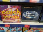 Family Fortunes and Catchphrase board games