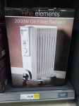 2000W Oil Filled Radiator