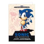 Sega Mega Drive Sonic Greetings Card - £1.99