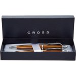 Cross Miami Titanium Ballpoint Pen + Mechanical Pencil Gift Box