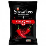 Walkers Sensations Thai Chilli 6 X 25g