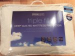B&M instore Deep quilted mattress protector