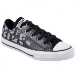 Kids Converse CTAS Animal Print Lace Shoes