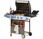 Premium 4 Burner Gas BBQ with Side Burner Reduced Price - £149.99