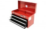 Halfords Professional 3 Drawer Metal Portable Tool Chest