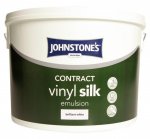 JOHNSTONES SILK/MATT VINYL EMULSION 10L TUBS