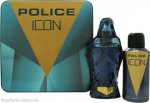 Police Icon Men's Gift Set 125ml EDP + 150ml Deodorant Spray