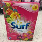 Surf 70 washes 4.9 kilogram laundry washing powder all fragrances