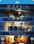 47 Ronin/ Immortals/RIPD 3D Triple Pack (With Prime) 8.64 (Without)
