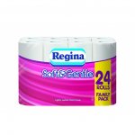 Regina Soft & Gentle 24 rolls £5.99 or 48 rolls £10, 25/20p a roll @ Poundstretcher