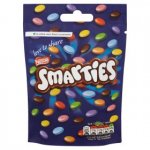 Smarties 125g pouches