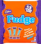 Cadbury Fudge (15 x 13.5g) (Rollback Deal)