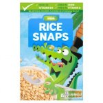 Asda Rice Snaps breakfast cereal 440g box instore