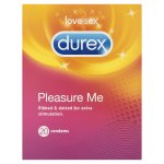 (RRP &pound;14.99) Durex Pleasure Me Ribbed and Dotted Condoms (Pack of 20)