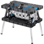Mac Allister Foldable Quick Grip Clamp Workbench / Collapsible workstation - B & Q